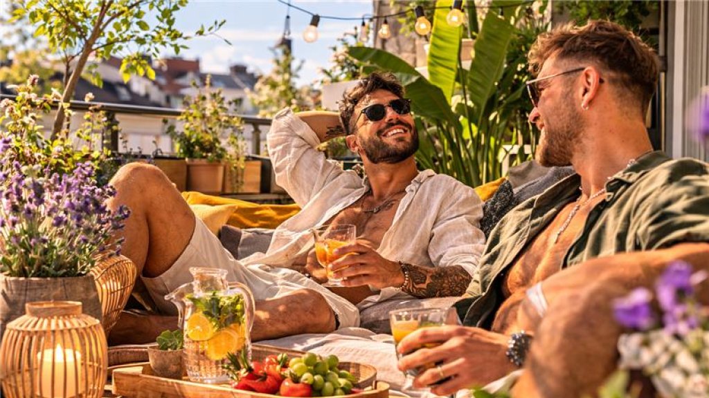 Frühling Balkon