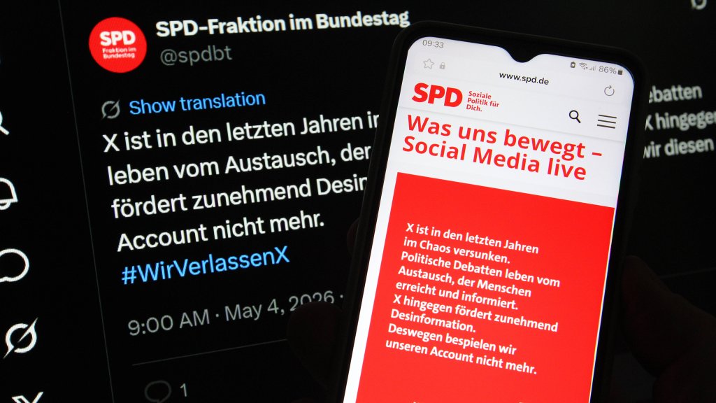SPD, Grüne und Linke verlassen X aus Protest