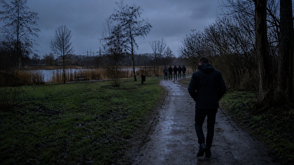 Anschlagsreihe in Amsterdam
