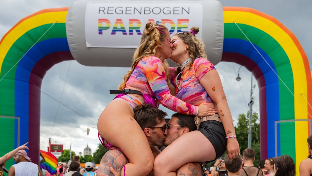 Regenbogenparade in Wien