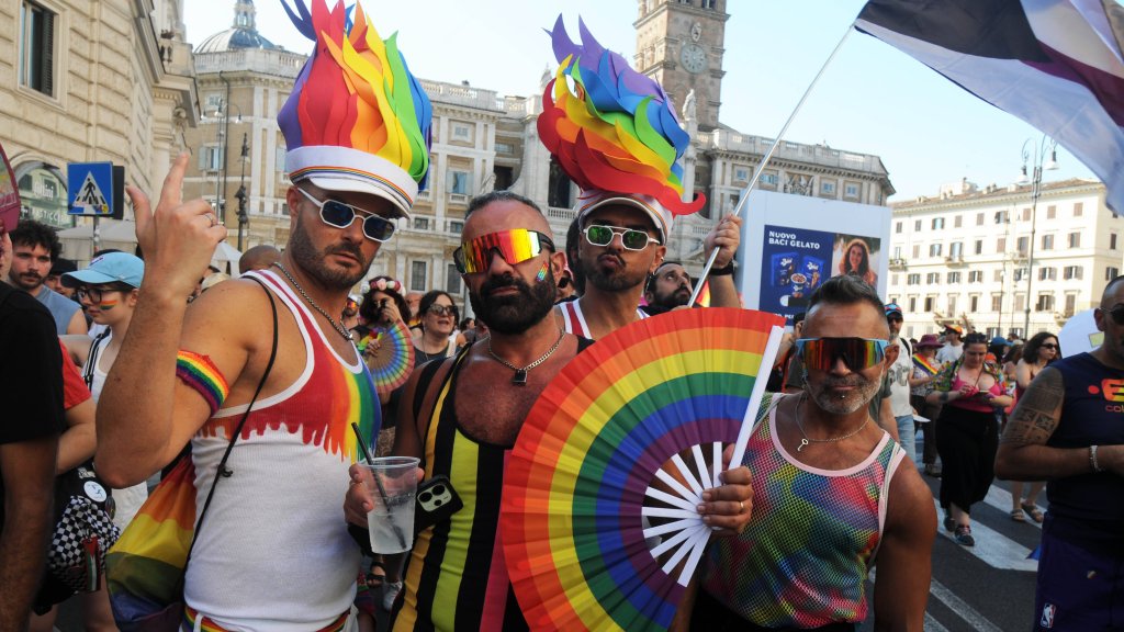 Rekorde beim Rom Pride 