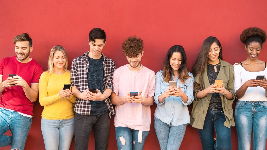 Nachrichten auf Social Media