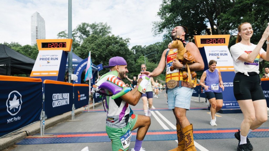 Heiratsantrag beim NYC-Pride