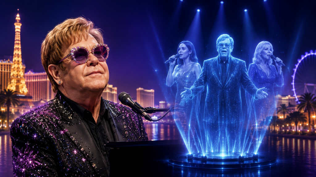 Elton John als Hologramm
