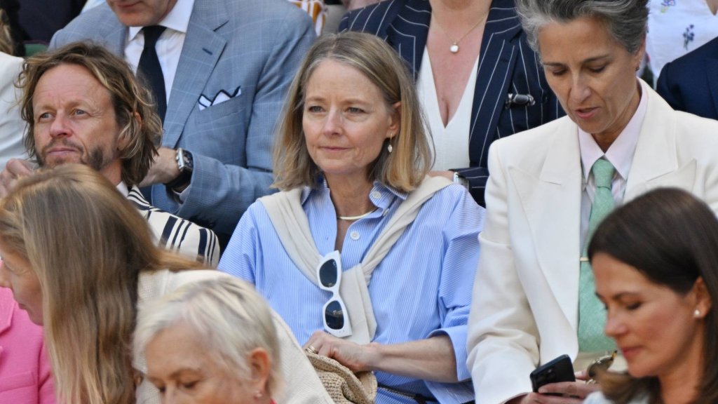 Jodie Foster bei Wimbeldon 