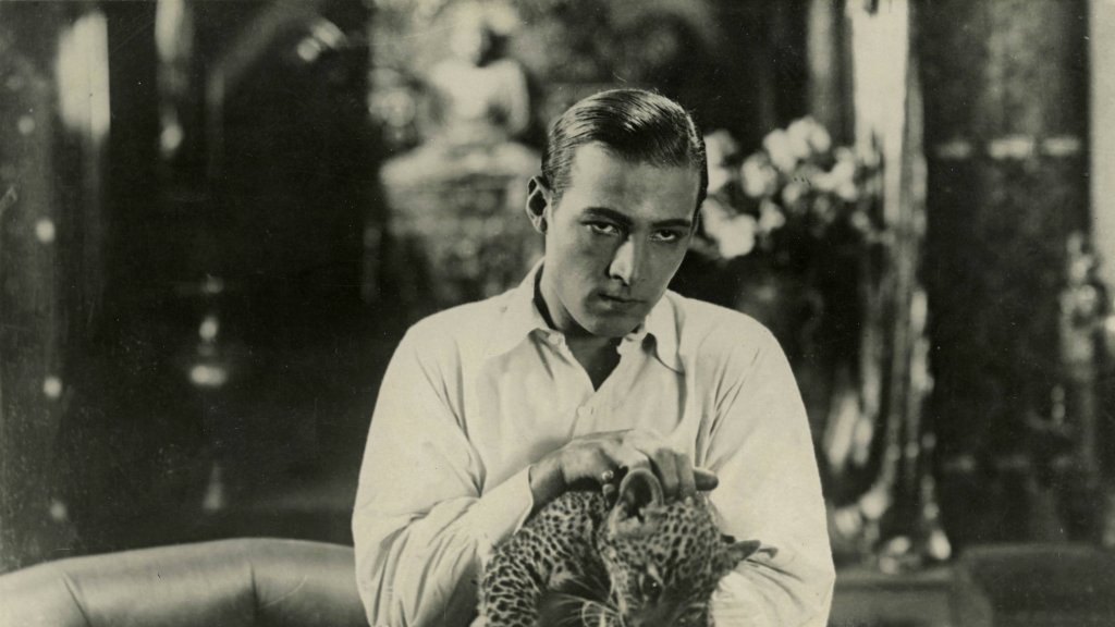 Stummfilmstar Rudolph Valentino 