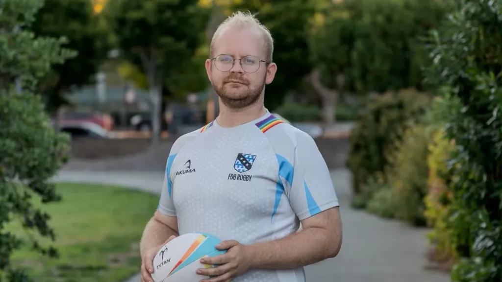 Rugby-Spieler Kyle Loughman