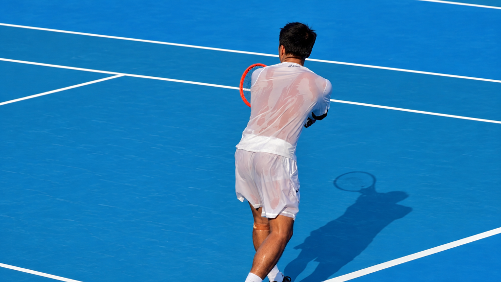 Tennis-Wirbel um Jockstrap 