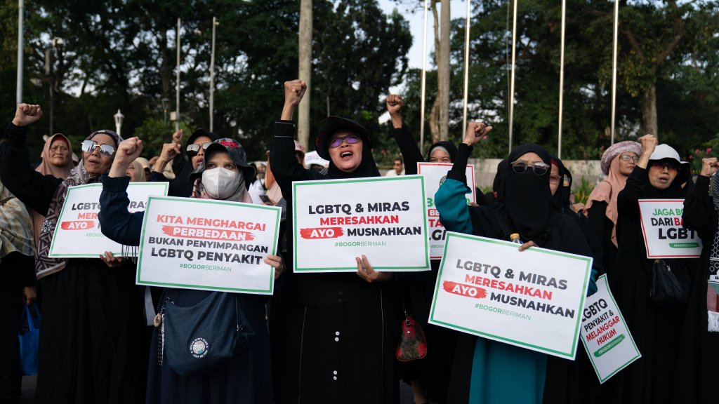 Forderungen in Indonesien