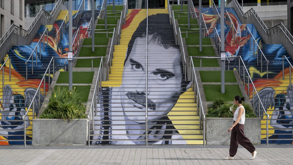 Ehrung von Freddie Mercury