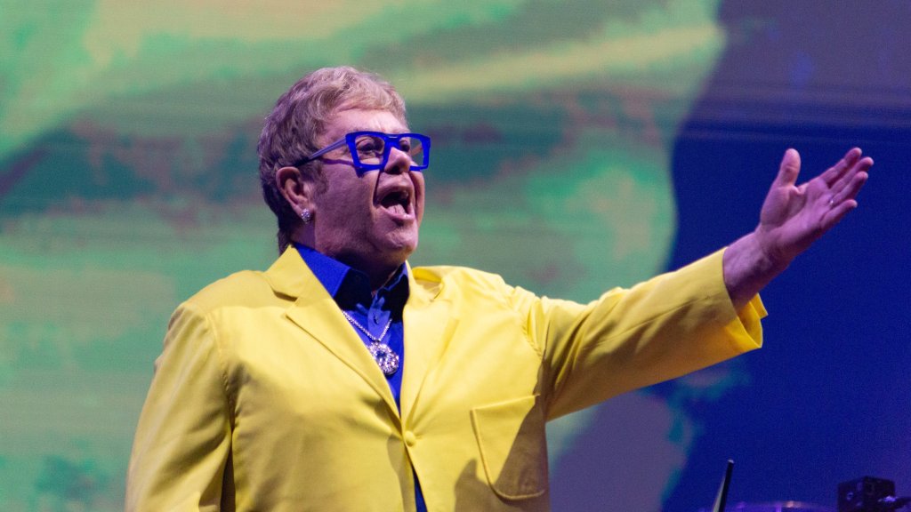 Elton John in London 