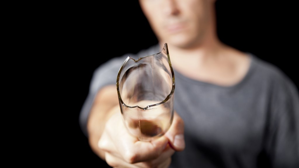 Mord mit Bierflasche 