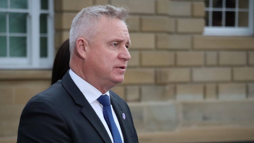 Tasmaniens Premierminister Jeremy Rockliff. Aufnahme vom 17. Juni 2026.