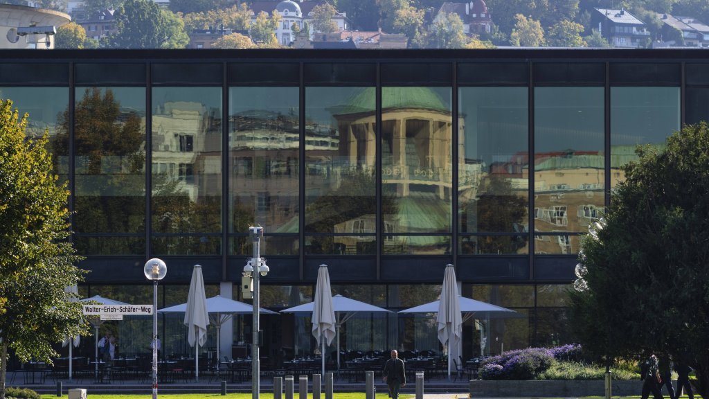 Der Landtag von Baden-Württemberg in Stuttgart, aufgenommen im September 2026.