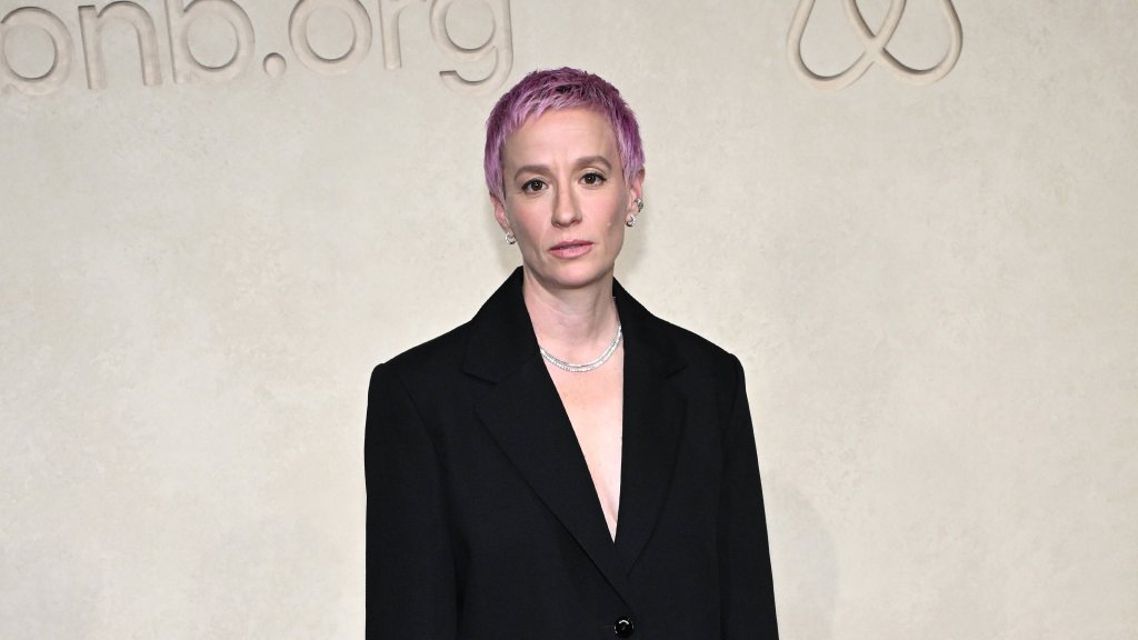 Megan Rapinoe bei der airbnb.org-Gala am 28. Oktober 2026 in Hollywood.