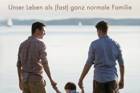 Buchcover-Zwei Papas und ein Baby // © Heyne Verlag