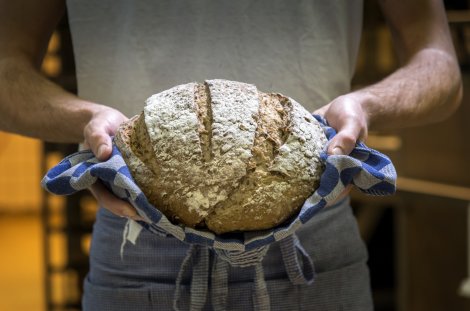 Back dein Brot Tag - gebackenes Brotlaib