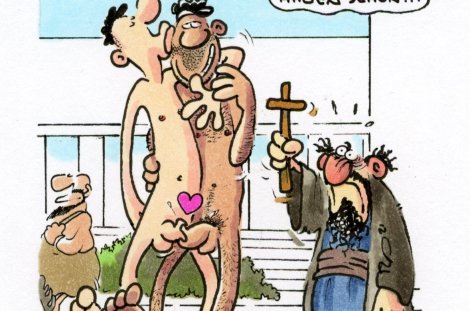 Schwule Liebe und die Kirche @ Ralf König