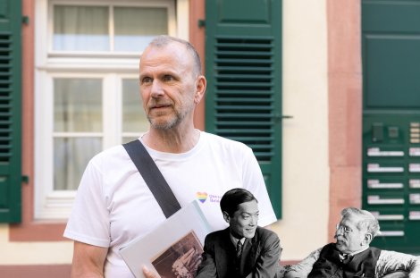 Queere Stadtführung mit Steffen Schmid // © QueerTour Heidelberg
