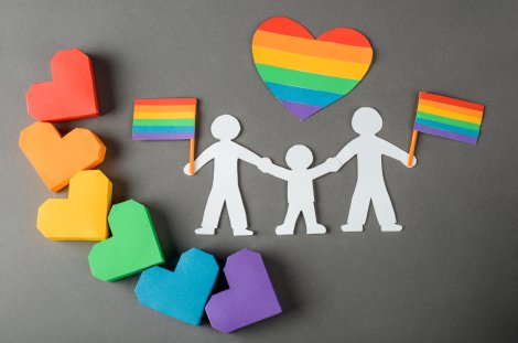 Regenbogenfamilie (Symbolfoto)