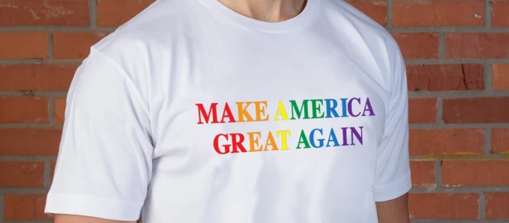 Donald Trump verkauft wieder Pride-Shirts // © 2019, Trump Make America Great Again Committee