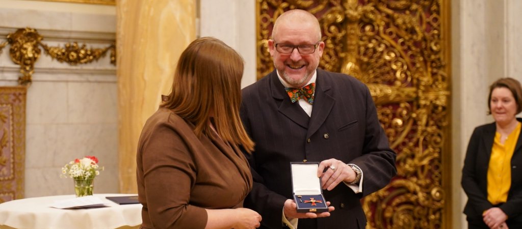 Lutz Johannsen: Auszeichnung des Bundesverdienstkreuzes 1. Klasse