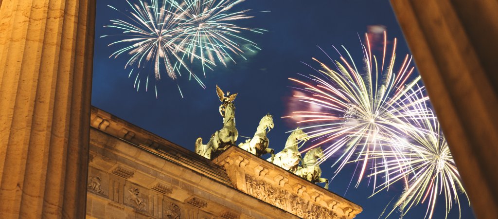 Silvesterparty am Brandenburger Tor