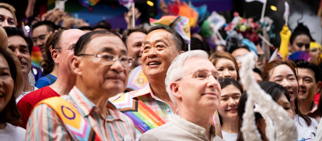 Große Freude in Thailand