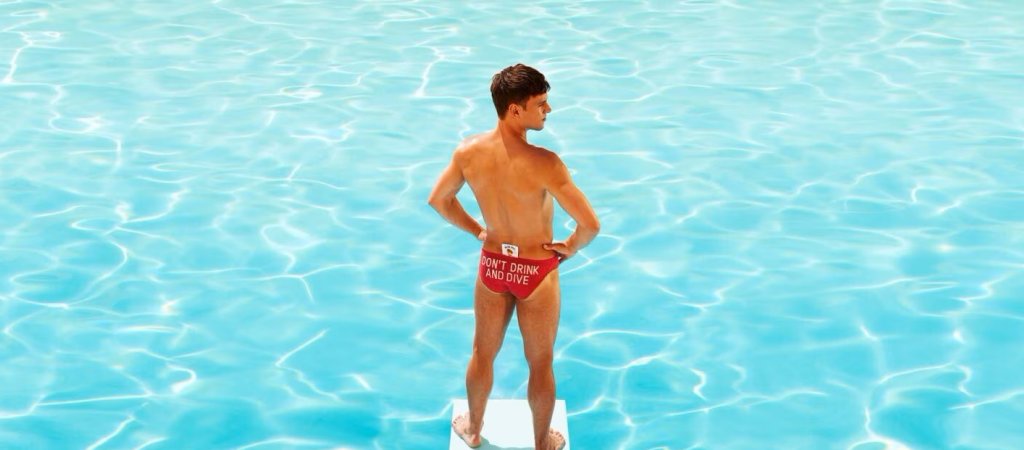 Tom Daley zeigt Haut