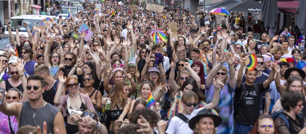 Pride-Start beim CSD Nürnberg