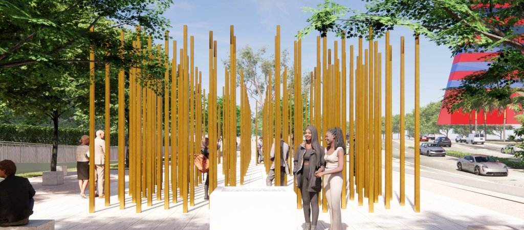Aids-Denkmal in Hollywood
