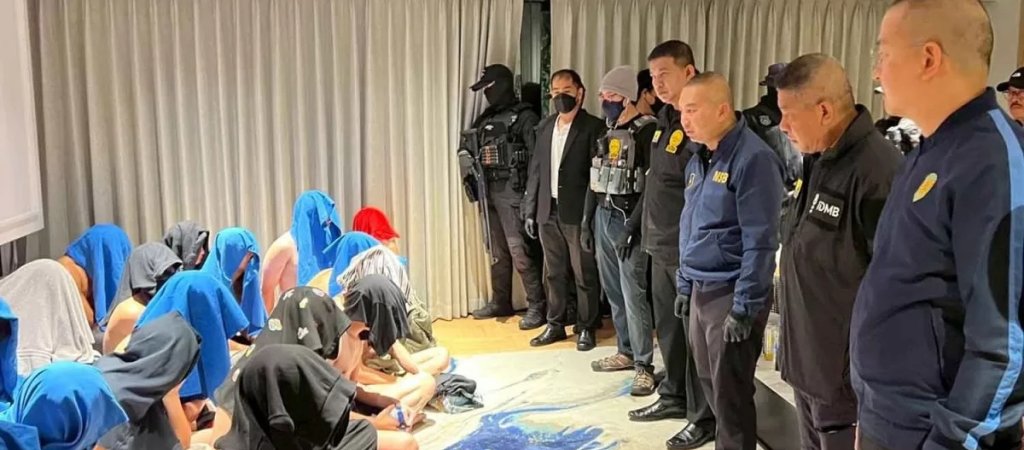 Massenverhaftung in Bangkok