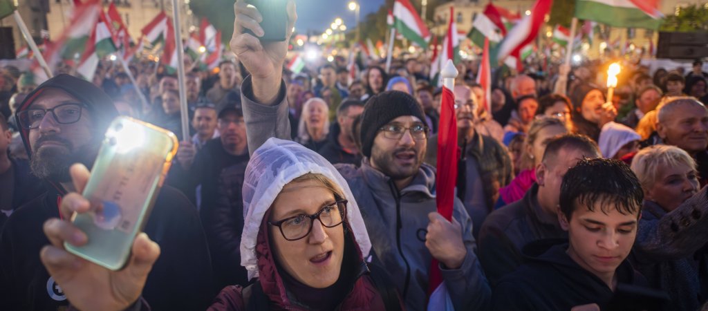 Proteste in Budapest