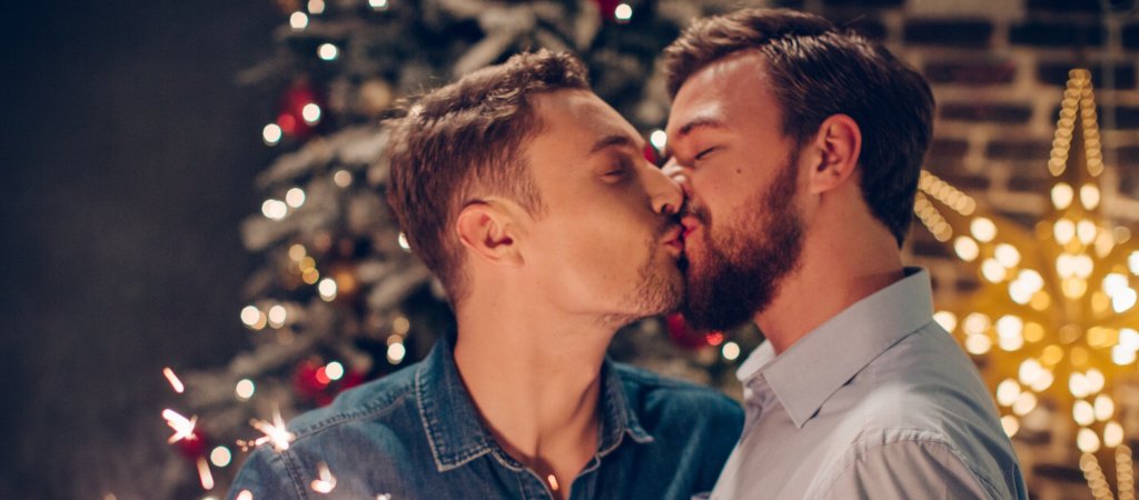 Flirten auf der Weihnachtsfeier