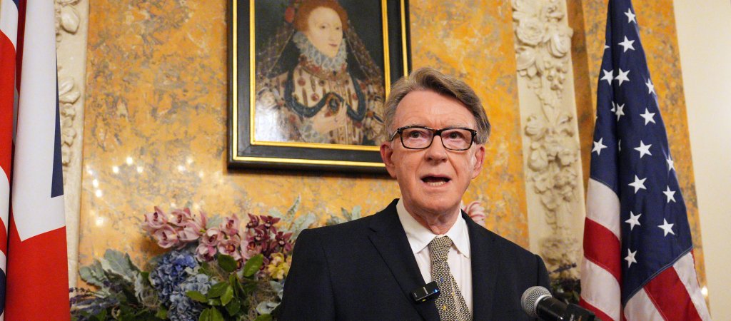 Peter Mandelson distanziert sich von Jeffrey Epstein
