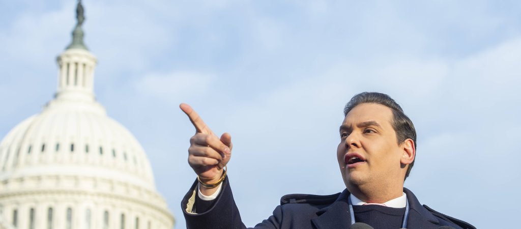 George Santos kündigt humanitäre Mission in Caracas an