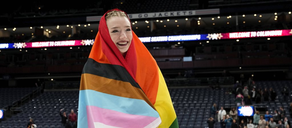 Eiskunstläuferin Amber Lenn 