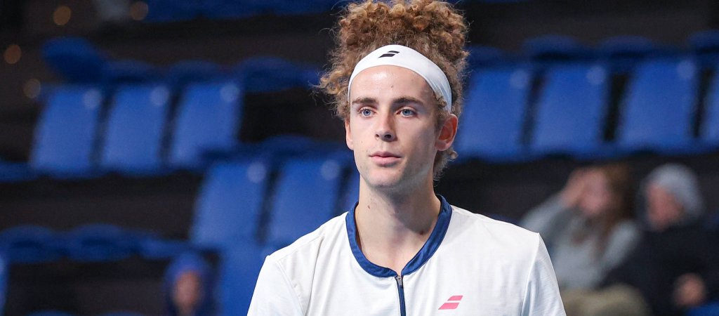 Tennisprofi Mika Brunold