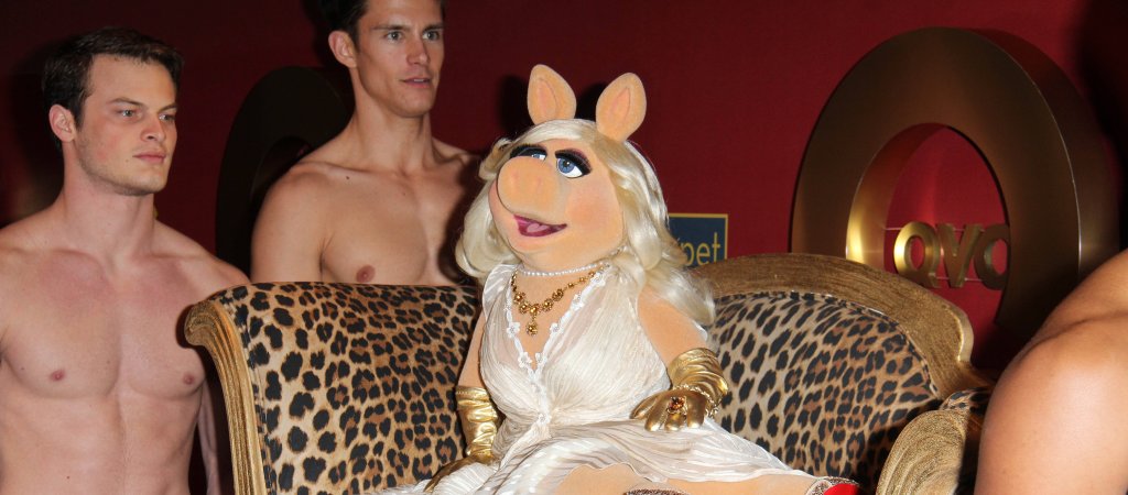 Miss Piggy und Ariana Grande 