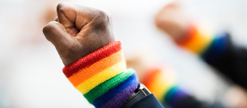 Aktion queerer Flüchtlinge 