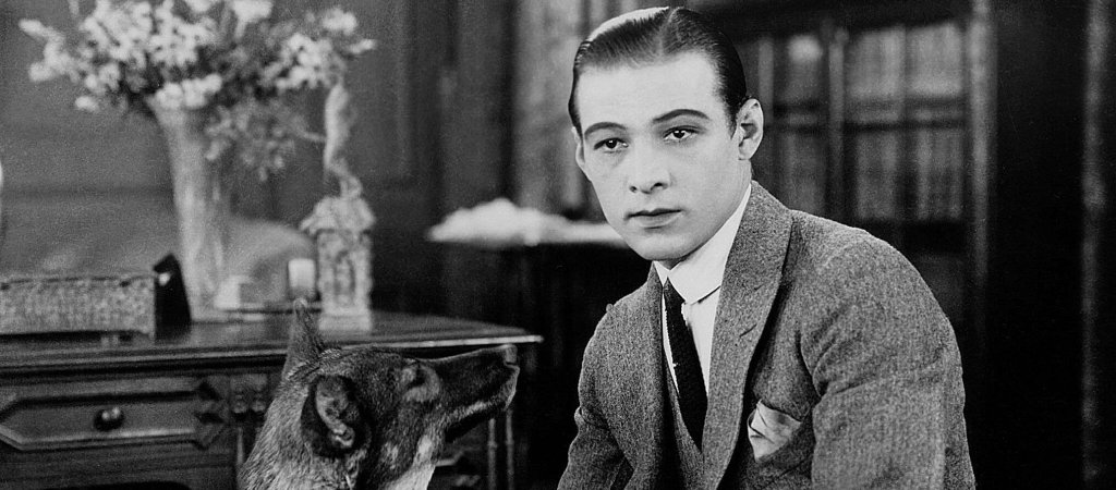 Stummfilmstar Rudolph Valentino 
