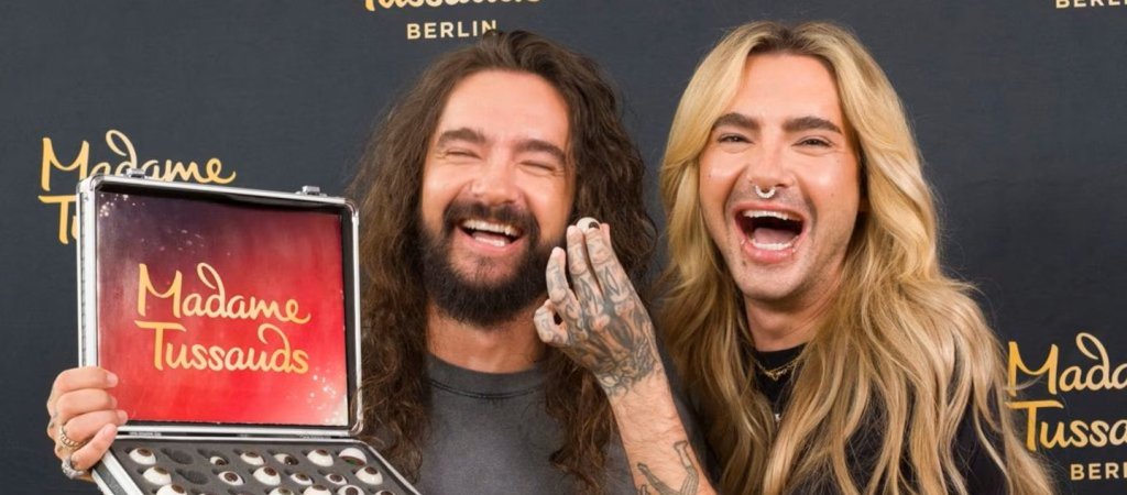 Zwei Kaulitze aus Wachs 