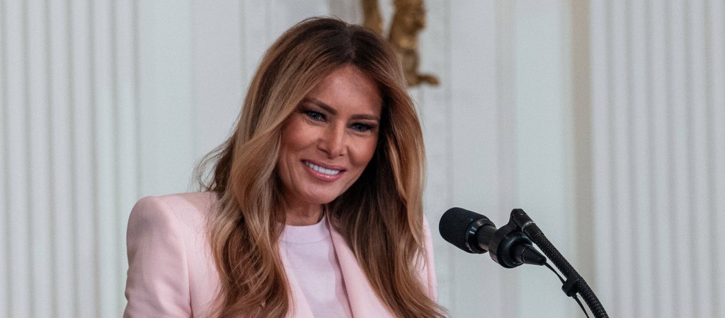 Melania Trump löst Gelächter mit Lob für Ehemann aus