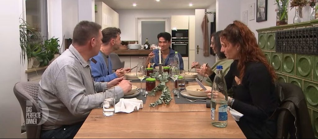 Überraschung beim Perfekten Dinner