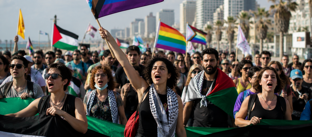 Umstrittene Proteste in Tel Aviv