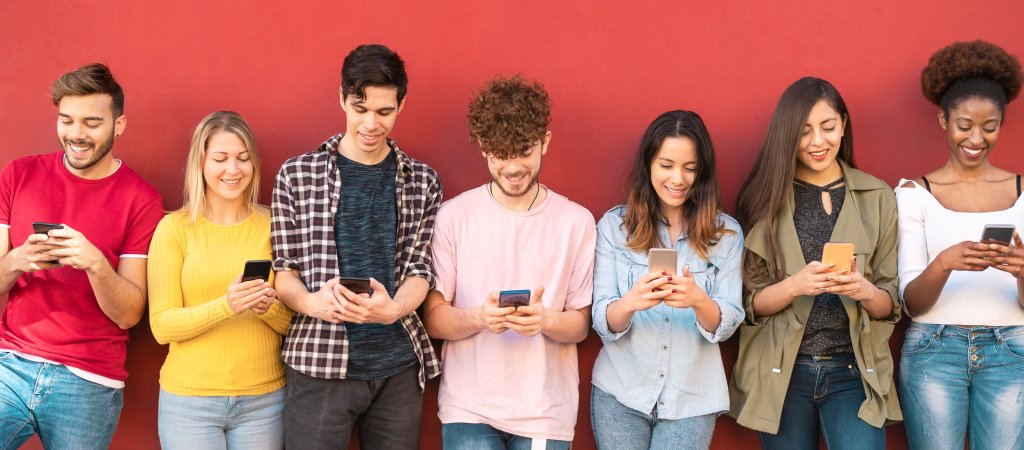 Nachrichten auf Social Media