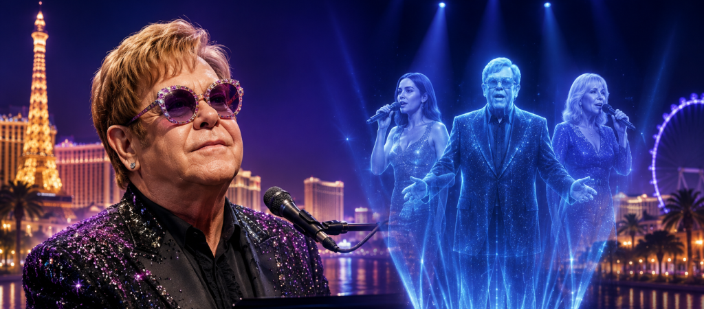 Elton John als Hologramm