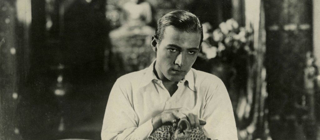 Stummfilmstar Rudolph Valentino 
