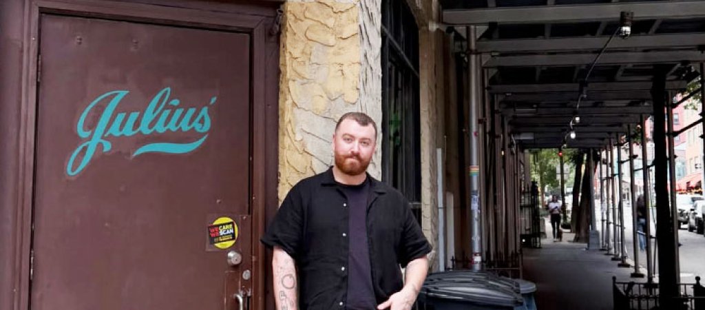 Sam Smith feiert New Yorker Kult-Gaybar Julius’