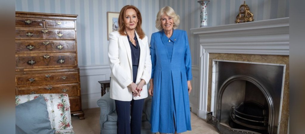 Königin Camilla: Treffen mit transfeindlicher Autorin J.K. Rowling sorgt für Empörung